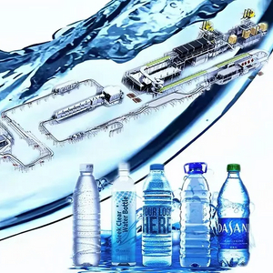 Linja e mbushjes automatike me uj&euml; t&euml; vog&euml;l n&euml; shishe me shpejt&euml;si t&euml; lart&euml; Linja e prodhimit t&euml; ujit mineral t&euml; makin&euml;s p&euml;r mbushjen e ujit t&euml; pastruar 