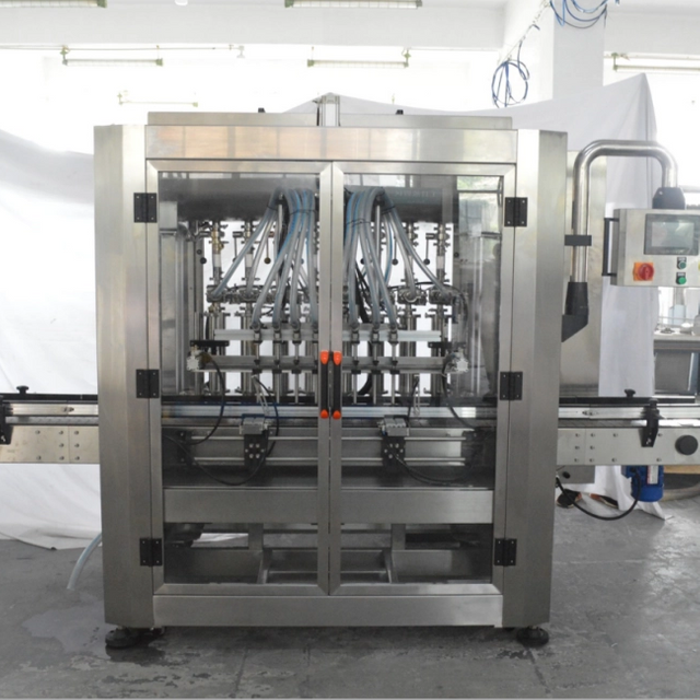 automatisk linj&auml;r Juices&aring;s fyllningsmaskin 800-1600 BPH 