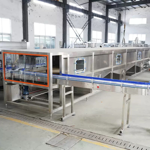 Automatisk kulsyreholdige drikkevareopvarmningstunnel til p&aring;fyldnings- og emballagelinjer p&aring; flasker 