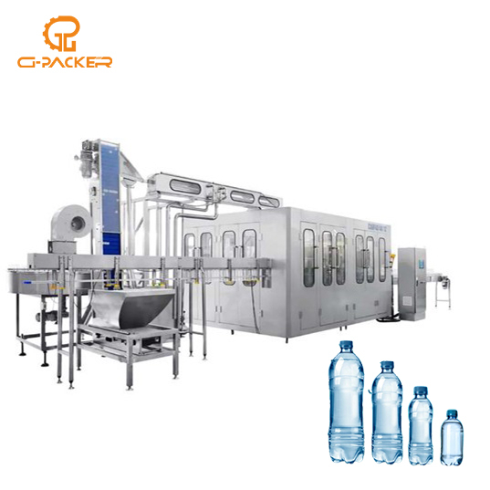 Talian Pengisian Air Botol Automatik Mesin Pengisian Air Dimurnikan 