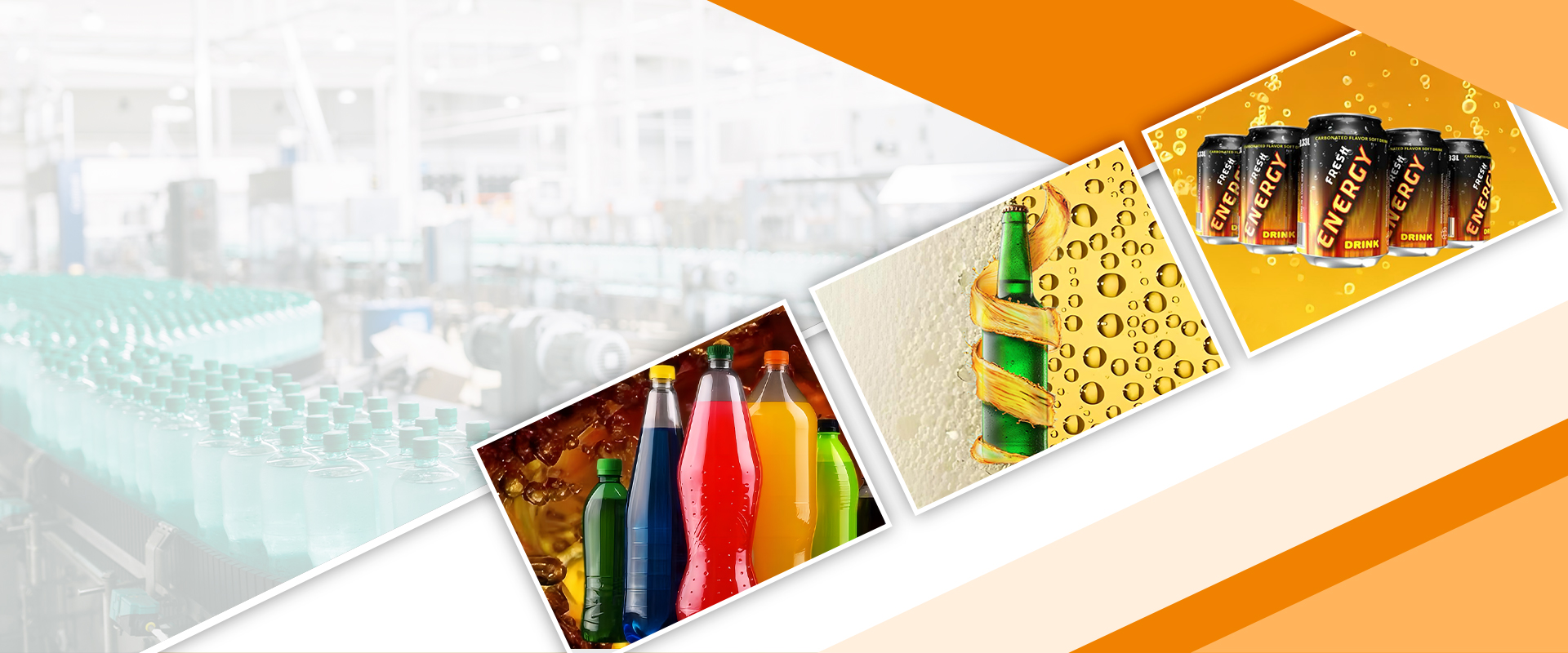 Impianto di produzione con linea di produzione di bevande 