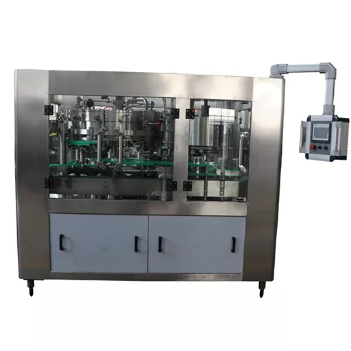အရည်အသွေးကောင်း မြန်နှုန်းမြင့် အလိုအလျောက် 3 in 1 Chill Suaces Filling and Capping Machine 