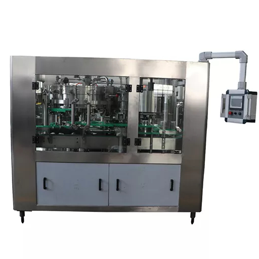 အလိုအလျောက် 3 in 1 Piston Filling Valve Sauces Filling And Capping Machine ဖြင့် ဆေးကြောခြင်း Filling and Capping Machine